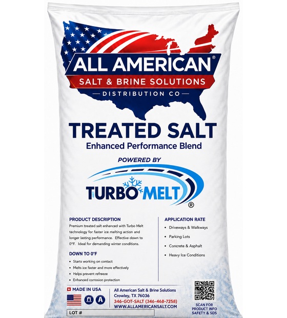 Treated Rock Salt bag