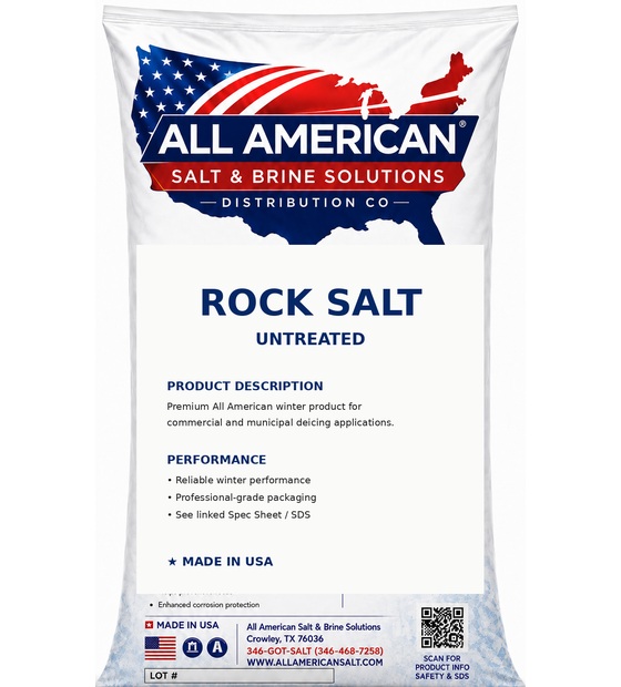 Untreated Rock Salt bag